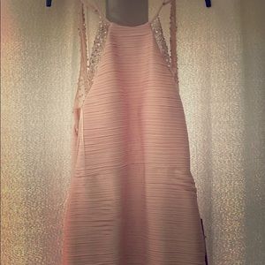Carmen Marc Valvo Infusion Blush Gown NWT